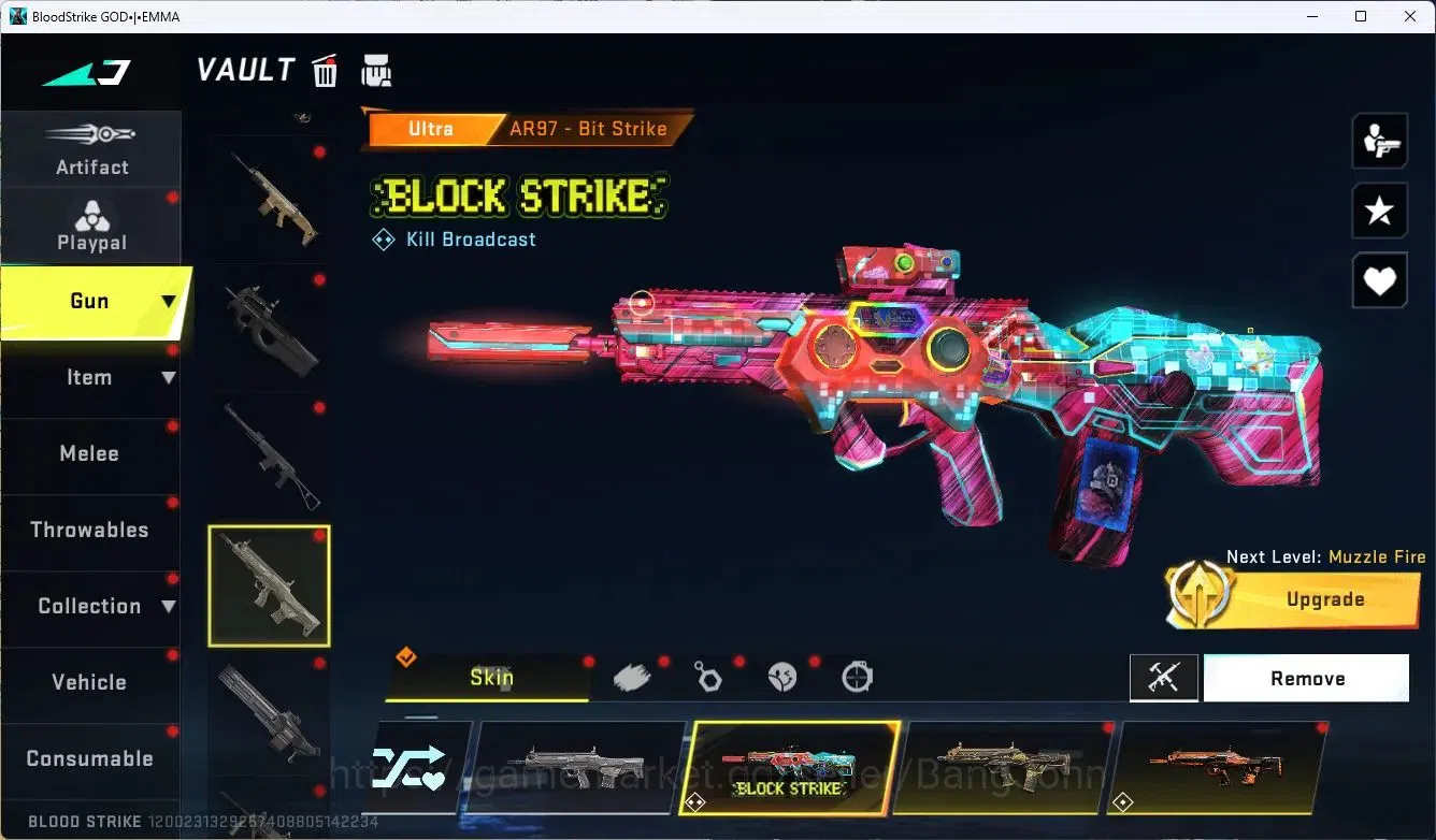 Blood Strike Accounts ASIA|EVOLVED,FAL|COLLAB,MCX,KAG-6|ULTRA,M4A1,ORIGI image 13