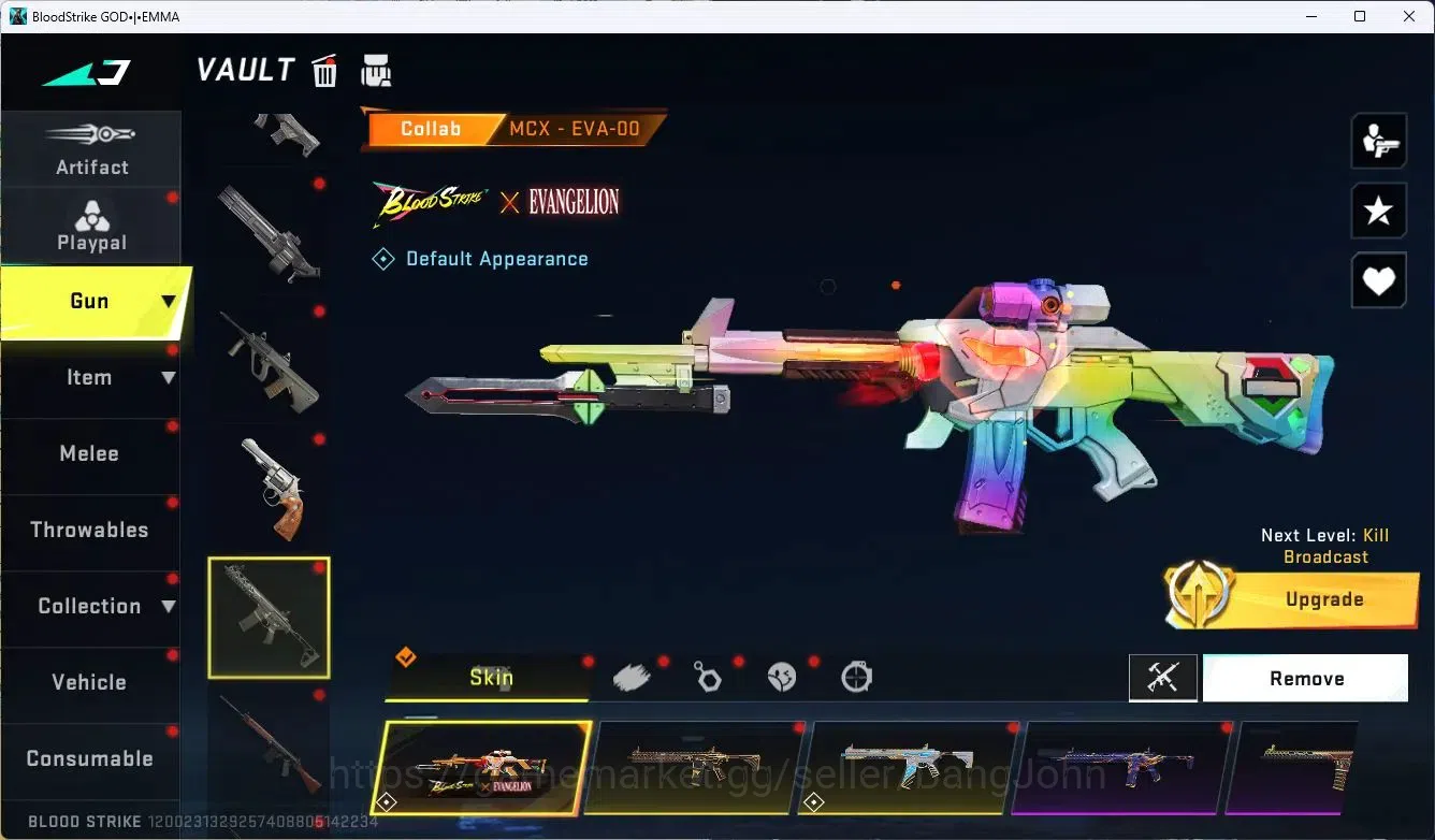Blood Strike Accounts ASIA|EVOLVED,FAL|COLLAB,MCX,KAG-6|ULTRA,M4A1,ORIGI image 15