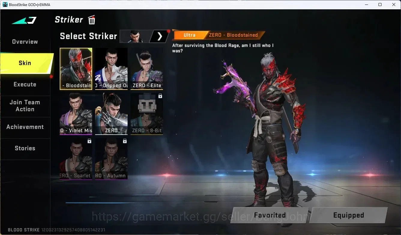 Blood Strike Accounts ASIA|EVOLVED,FAL|COLLAB,MCX,KAG-6|ULTRA,M4A1,ORIGI image 2
