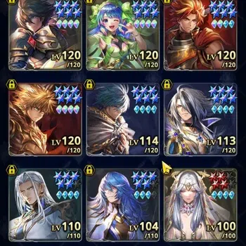 Last Cloudia Accounts Endgame GLOBAL|Rank 26|All Brave Frontier,Arkh KoD,SS Lenius,E Lonardo,Telestio,MP Lucia,G