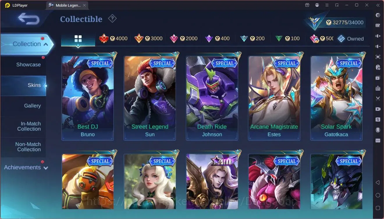Mobile Legends: Bang Bang Accounts Global |Hero 85|Skin 143|Expert|Luckybox Gatot,Kar image 12