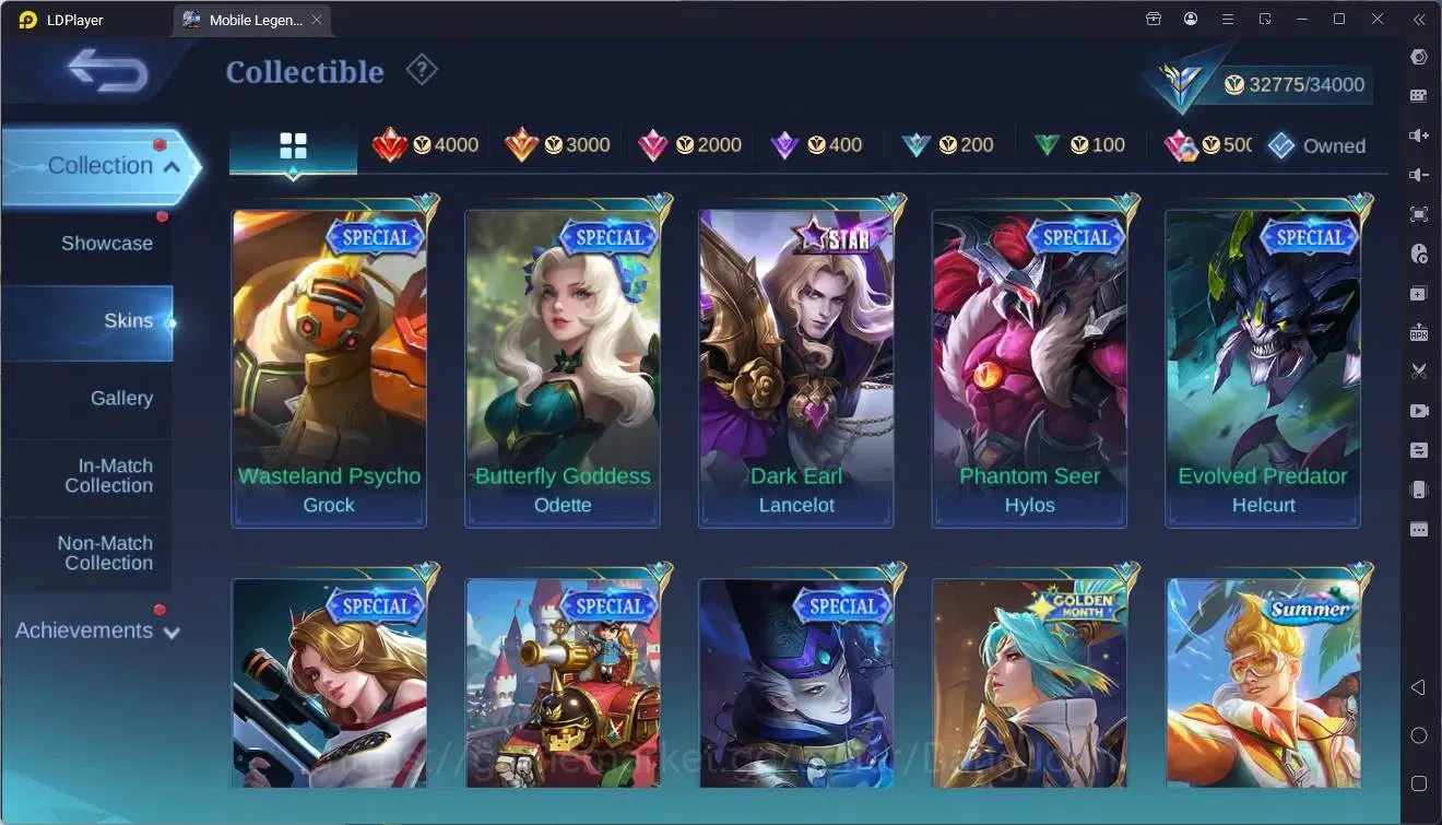 Mobile Legends: Bang Bang Accounts Global |Hero 85|Skin 143|Expert|Luckybox Gatot,Kar image 13