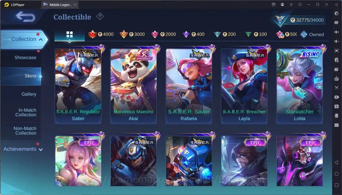 Mobile Legends: Bang Bang Accounts Global |Hero 85|Skin 143|Expert|Luckybox Gatot,Kar image 8