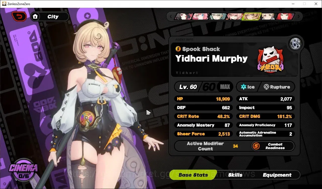 Zenless Zone Zero Accounts ASIA|END GAME|14 LMT,Full 3 AOD+2 VH+2 PremT[YiXua image 16