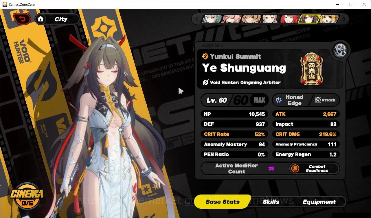 Zenless Zone Zero Accounts ASIA|END GAME|14 LMT,Full 3 AOD+2 VH+2 PremT[YiXua image 17
