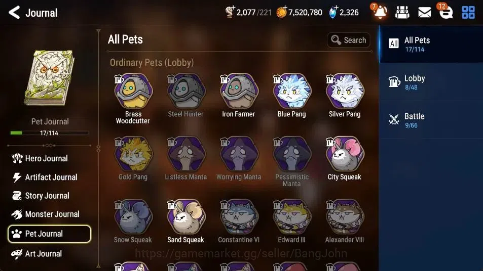Epic Seven Accounts Limited Hero Global Unverif | 3 ML(L Cermia,WOTM Tenebria,DJ Basar)|PoH+Bless ON|SS 2.3K|Gold 8