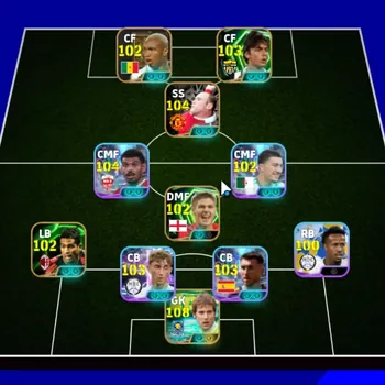 eFootball Accounts Others Andorid|Power 3187|11 Epic Petr Cech,Wayne Rooney,Filippo Inzaghi|9 Show Time Morgan Gibbs-White,D