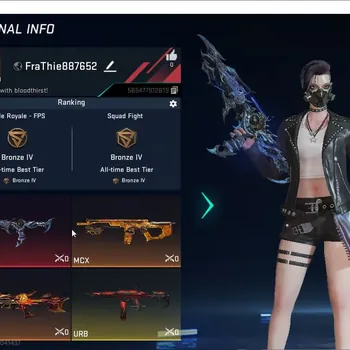 Blood Strike Accounts Starter ASIA STARTER |1 ETERNAL: UZI Star Chaser  |2 ULTRA BISON,MCX | 1 LEGENDARY Guns|| CHEK SS