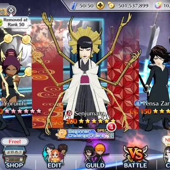 Bleach: Brave Souls Accounts Starter Global |61K BP+10K Orb |Fresh Story|Senjumaru TYBW25|Tensa Zangetsu|Yoruichi TYBW|Aizen