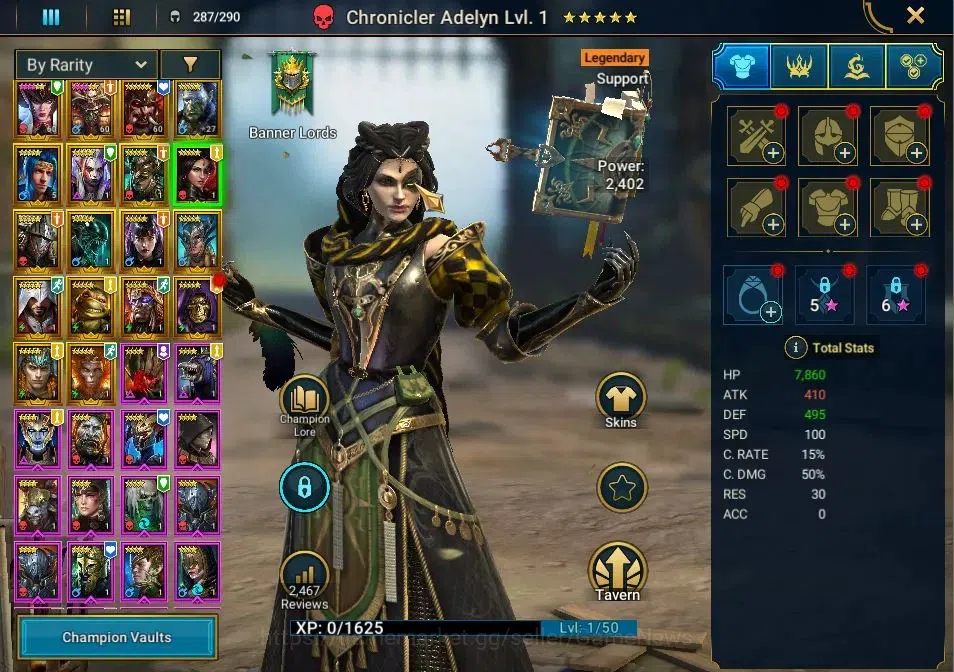 Raid: Shadow Legends Accounts Lv 24|263K Power|18 Legend (Artak,Shirimani,Jintor image 9