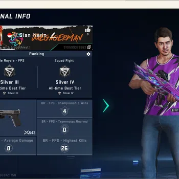 Blood Strike Accounts Others ASIA | Eternal M4A1-Blight's Embrace Lv.3 | 2 Ultra Melee: The iron that strikes happy