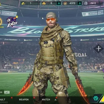 Blood Strike Collab Skin Asia|ULTRA MELEE Dual Blades+[ETHAN,KATYA,SCAR,UMP image 1