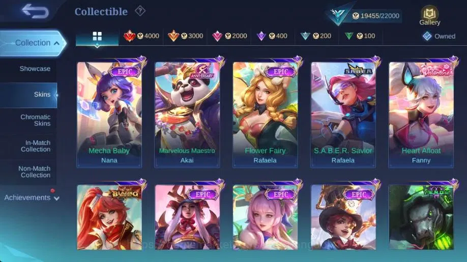 Mobile Legends: Bang Bang Accounts Global|Hero 69|Skin 84|Seasoned|CC Natalia|Gara|Va image 9