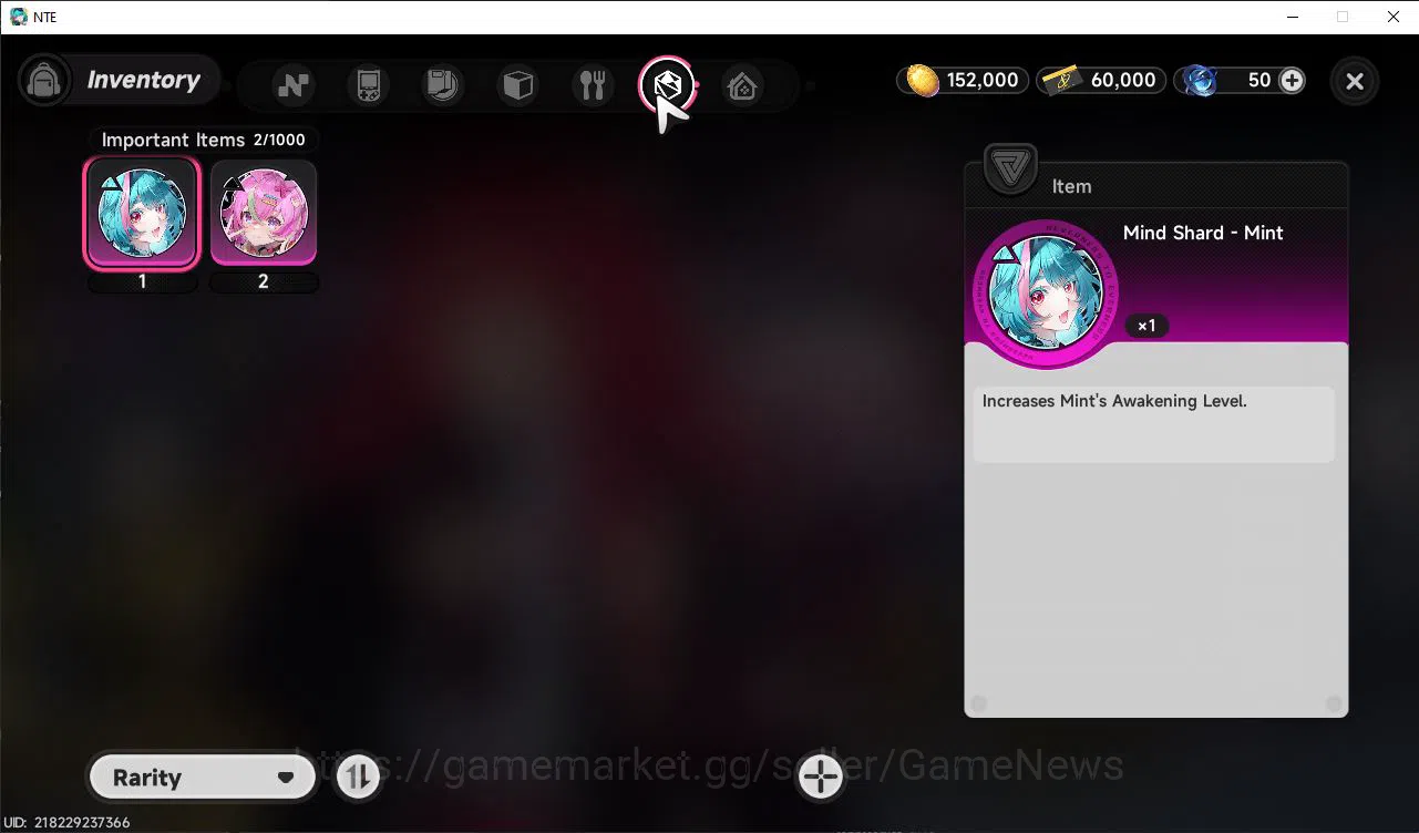 Neverness to Everness Accounts GLOBAL EU|HL 3|Fresh Starter 1 SSR Limited Nanally image 6