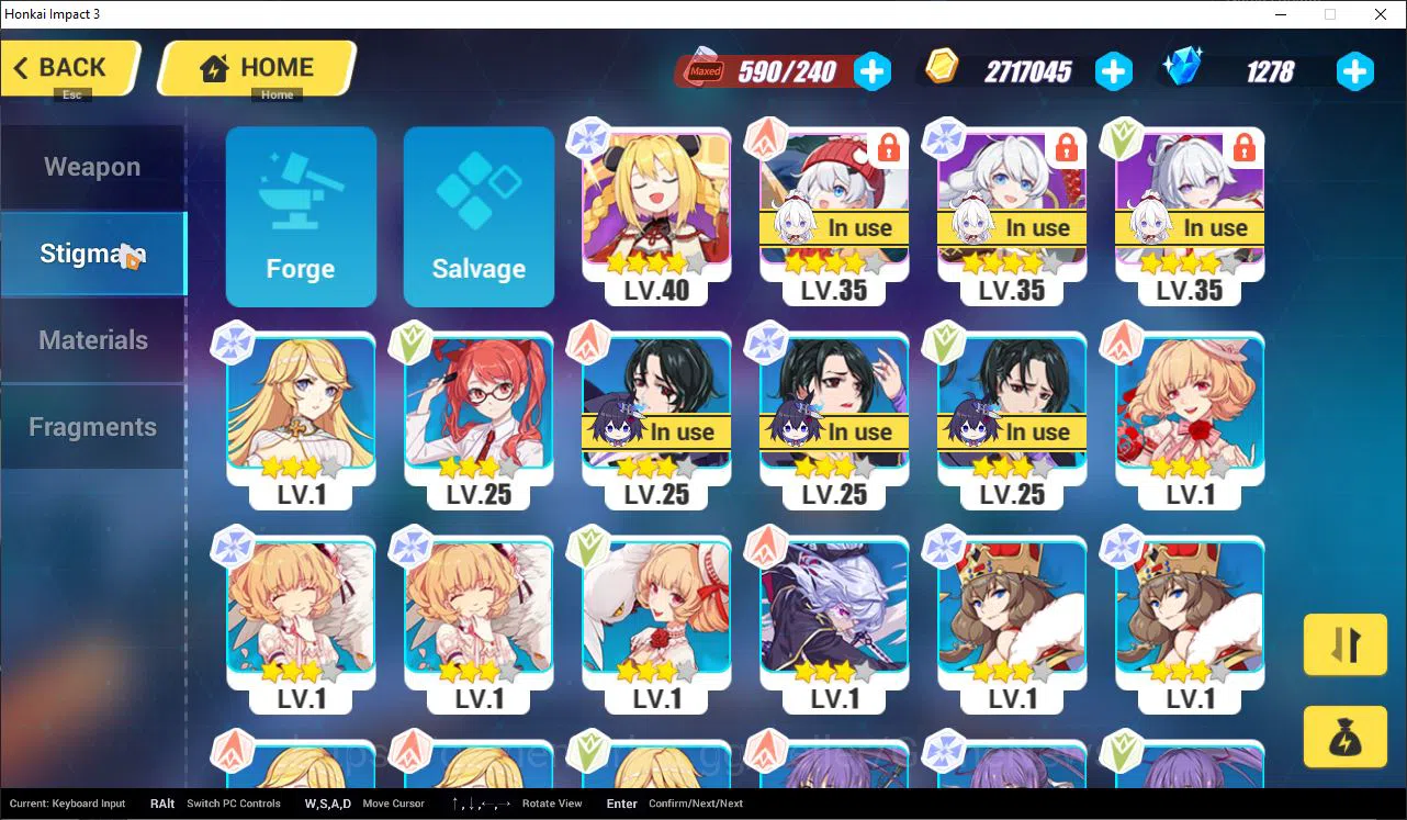 Honkai Impact 3rd Accounts SEA| Lv 37 / 1278 DM| Full Set Kiana Ba-Dum! Fiery image 10