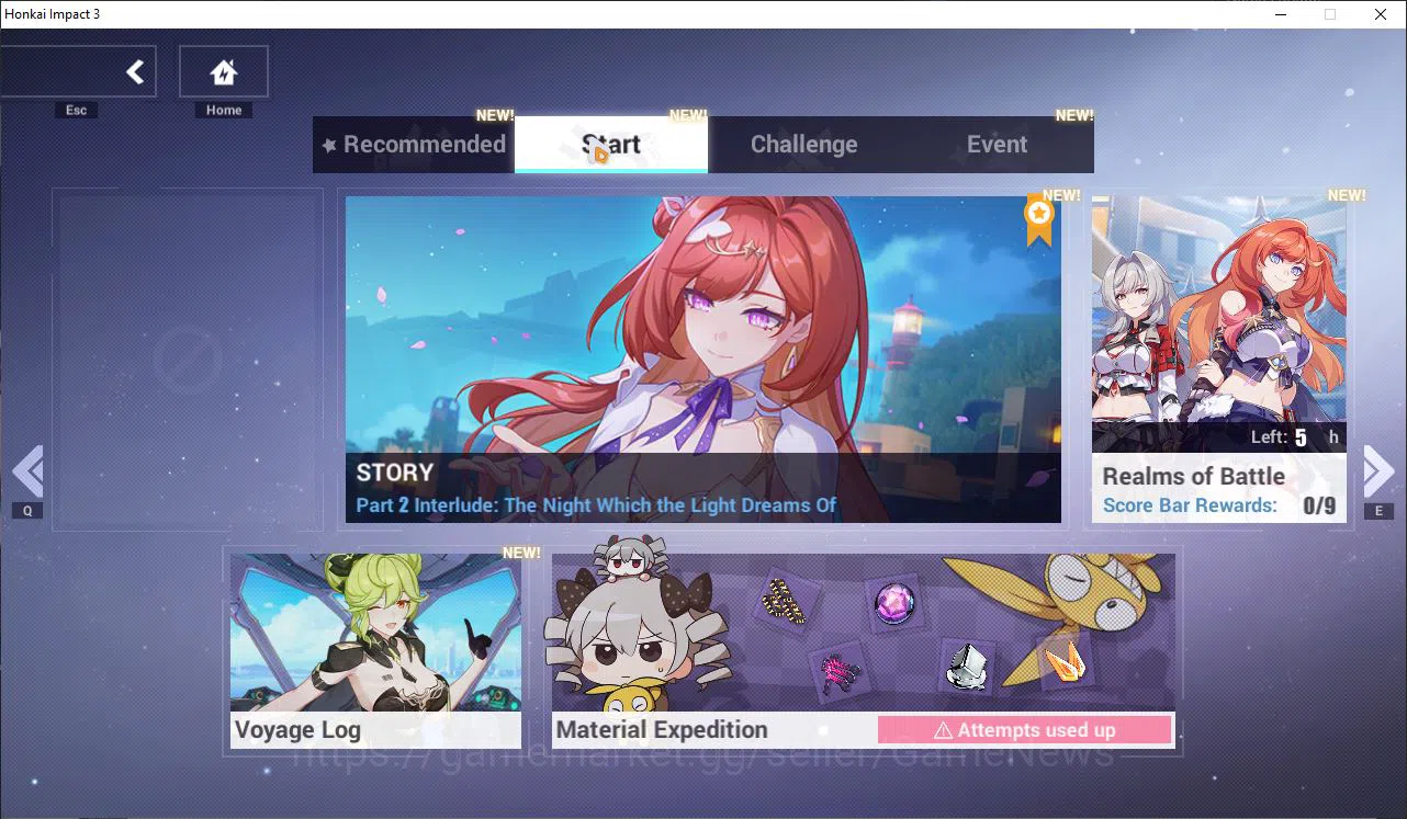 Honkai Impact 3rd Accounts SEA| Lv 37 / 1278 DM| Full Set Kiana Ba-Dum! Fiery image 16