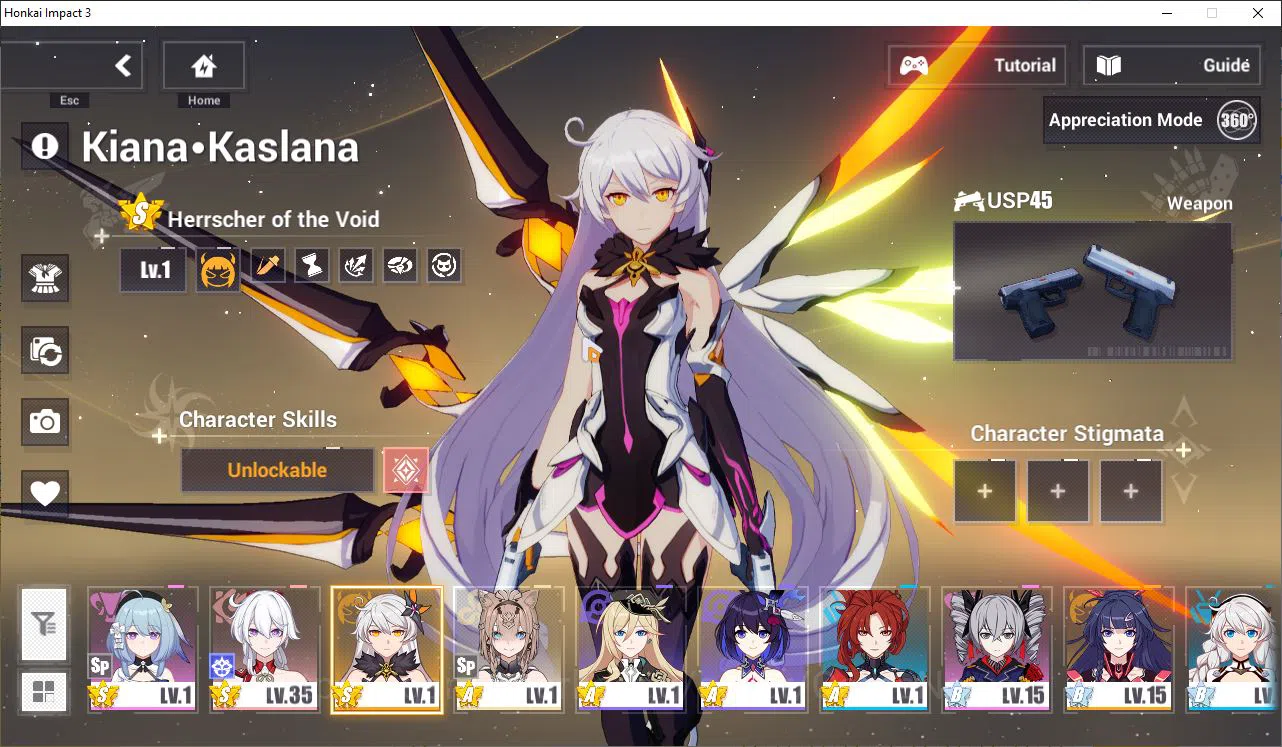 Honkai Impact 3rd Accounts SEA| Lv 37 / 1278 DM| Full Set Kiana Ba-Dum! Fiery image 3