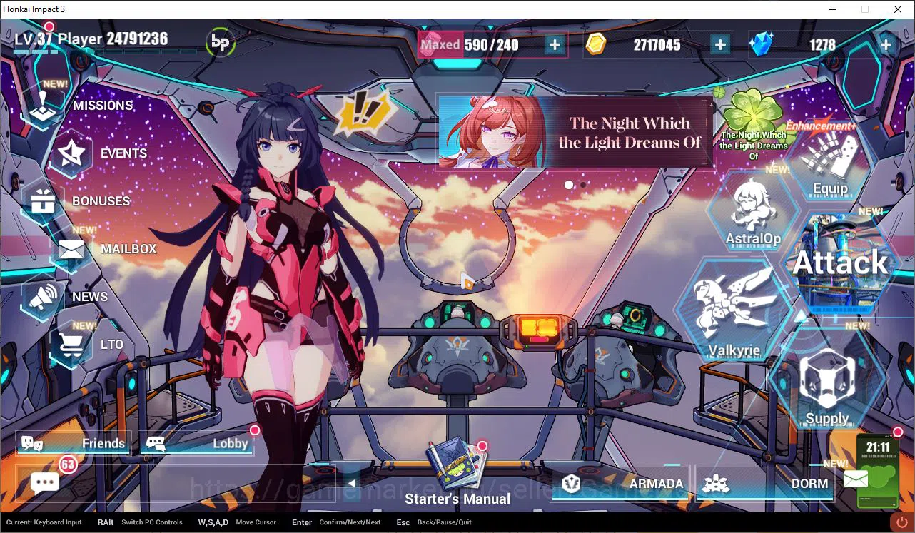 Honkai Impact 3rd Accounts SEA| Lv 37 / 1278 DM| Full Set Kiana Ba-Dum! Fiery image 8