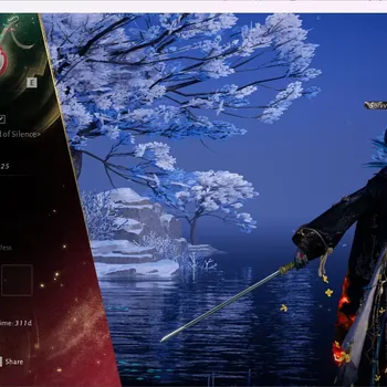 Where Winds Meet Accounts GLOBAL|Lv 100|33k GS|1 HC|Sword of One FVX|Strokes of Grace ,Shadow Sash (Face), Blazing