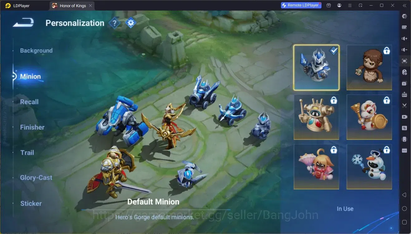 Honor of Kings Accounts Rare Skin Global|111H 122S|Lny Lam, Lny Consort Yu,Lny DaQiao,ShanHai Yao,ShanHai Yaria,JJK Garo,And 15