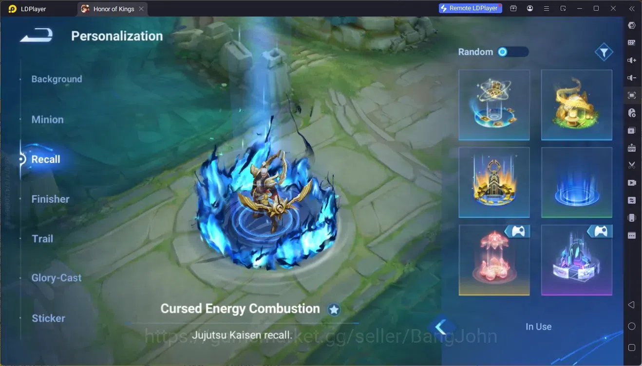 Honor of Kings Accounts Rare Skin Global|111H 122S|Lny Lam, Lny Consort Yu,Lny DaQiao,ShanHai Yao,ShanHai Yaria,JJK Garo,And 17