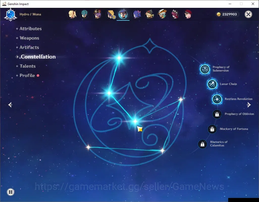 Genshin Impact Accounts ASIA|AR 60|Endgame|14 Limited + 7 (*5Weapon)|Nefer image 20