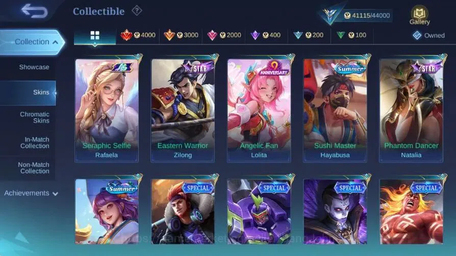 Mobile Legends: Bang Bang Accounts Global|Expert|Skin214|KOF Karina|ZODIAC Lancelot|B image 12
