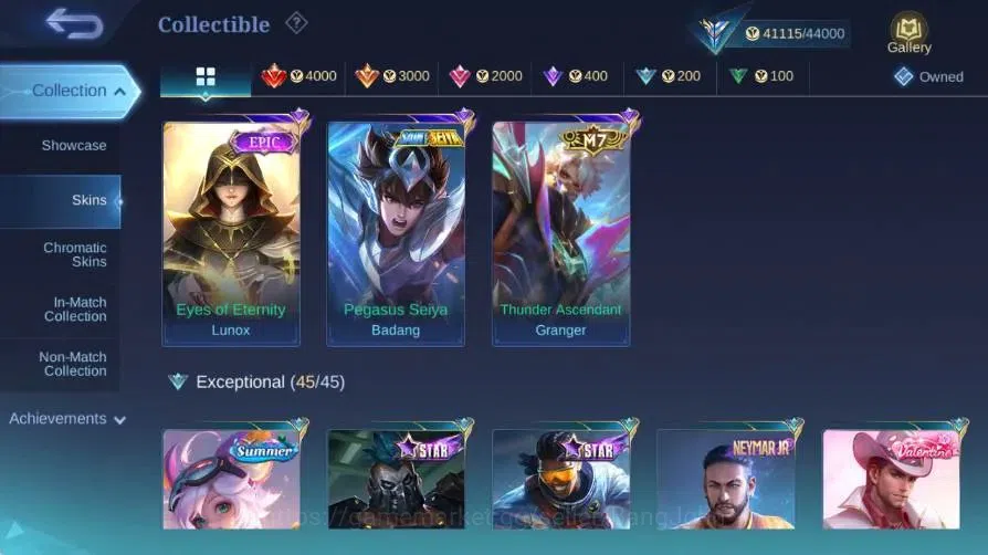 Mobile Legends: Bang Bang Accounts Global|Expert|Skin214|KOF Karina|ZODIAC Lancelot|B image 14
