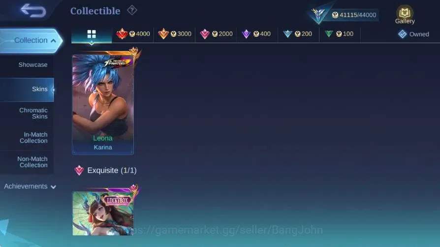 Mobile Legends: Bang Bang Accounts Global|Expert|Skin214|KOF Karina|ZODIAC Lancelot|B image 18