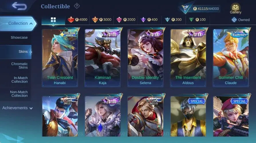 Mobile Legends: Bang Bang Accounts Global|Expert|Skin214|KOF Karina|ZODIAC Lancelot|B image 8