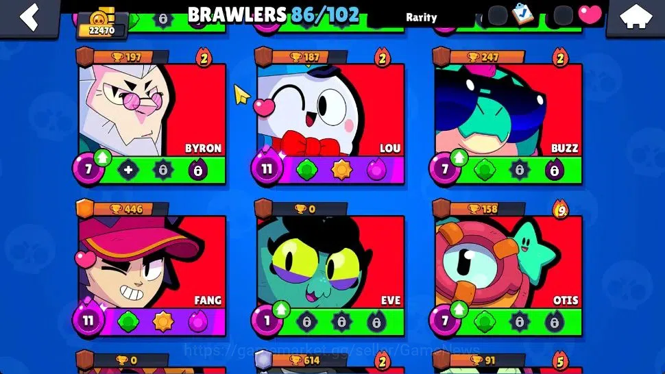 Brawl Stars Accounts 22K Trophy|10K Bling|86 Brawlers 13 Max Lvl|1 UL [ image 17