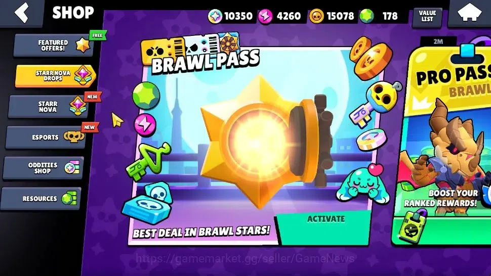 Brawl Stars Accounts 22K Trophy|10K Bling|86 Brawlers 13 Max Lvl|1 UL [ image 7
