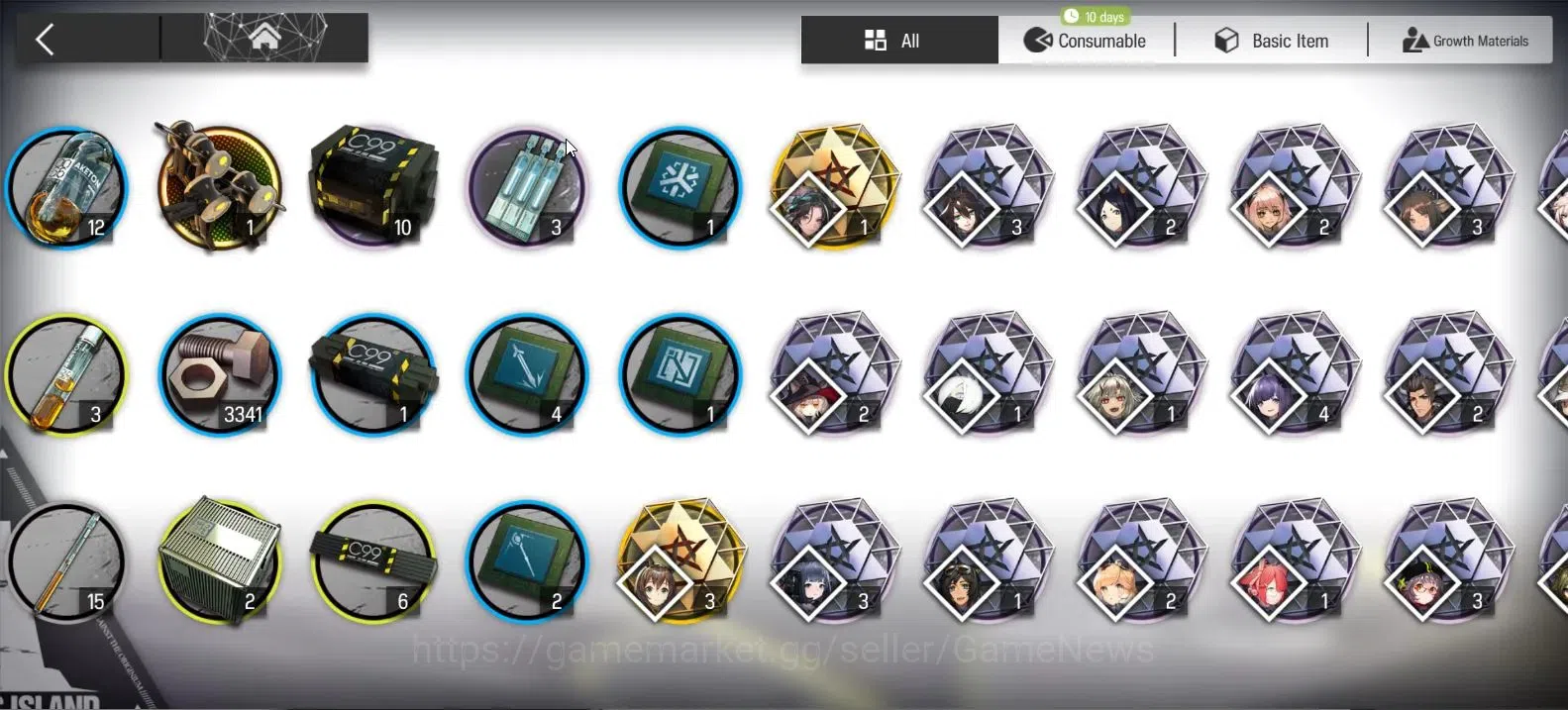Arknights Accounts High-End Lv 29|+4 Skin|3 Limited|Skadi Alter,Exu Alter P4,Virtousa|Lemuen P2 Etc|2 Top OP Selector 17