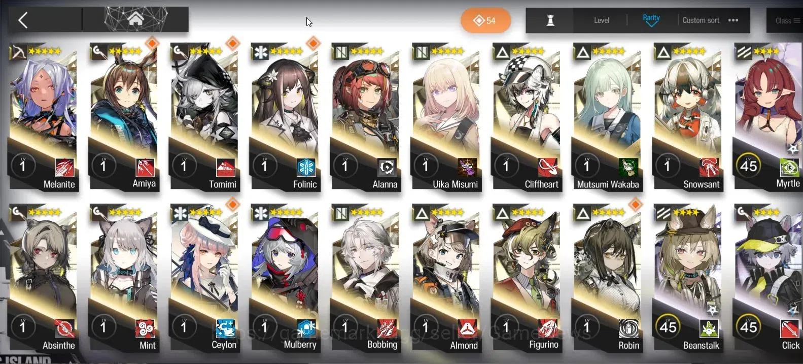 Arknights Accounts High-End Lv 29|+4 Skin|3 Limited|Skadi Alter,Exu Alter P4,Virtousa|Lemuen P2 Etc|2 Top OP Selector 5