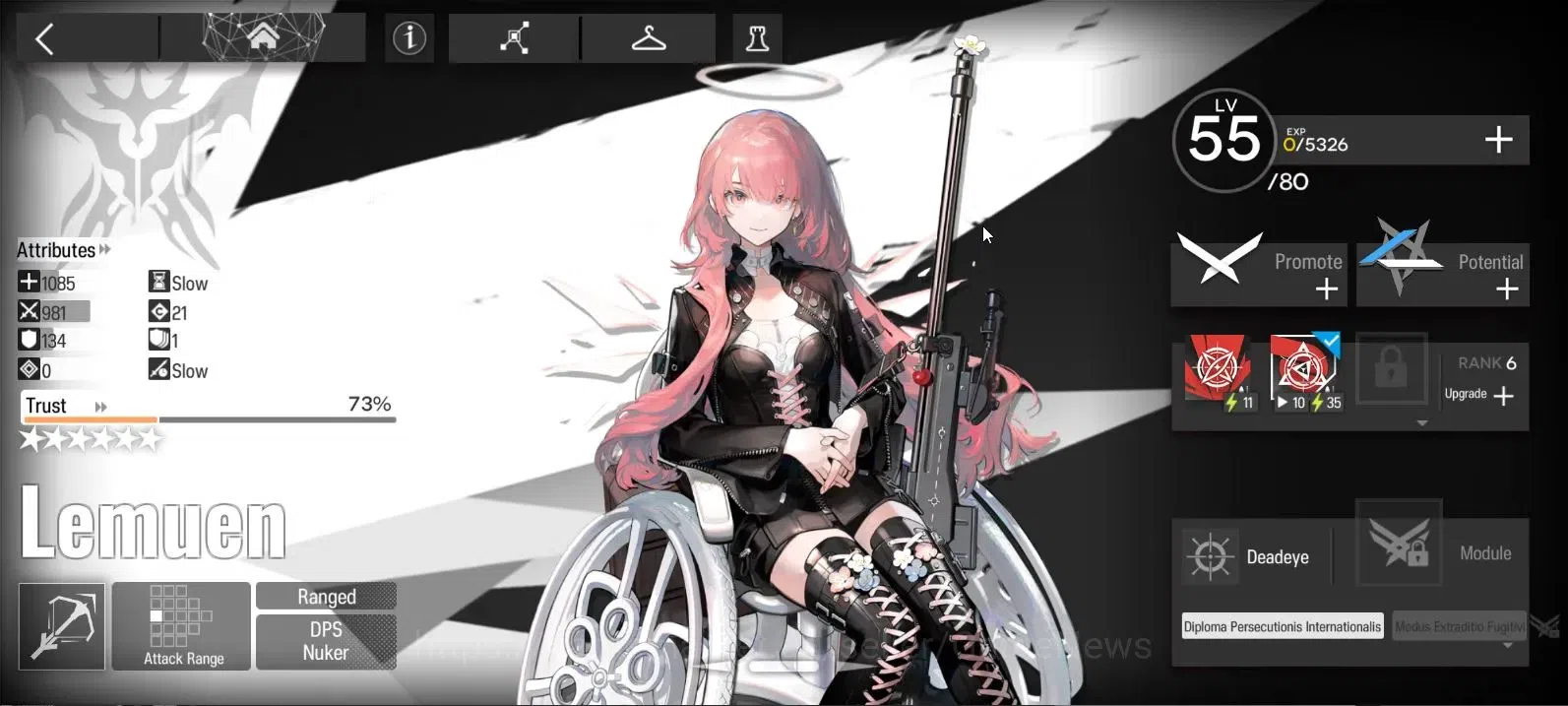 Arknights Accounts High-End Lv 29|+4 Skin|3 Limited|Skadi Alter,Exu Alter P4,Virtousa|Lemuen P2 Etc|2 Top OP Selector 8