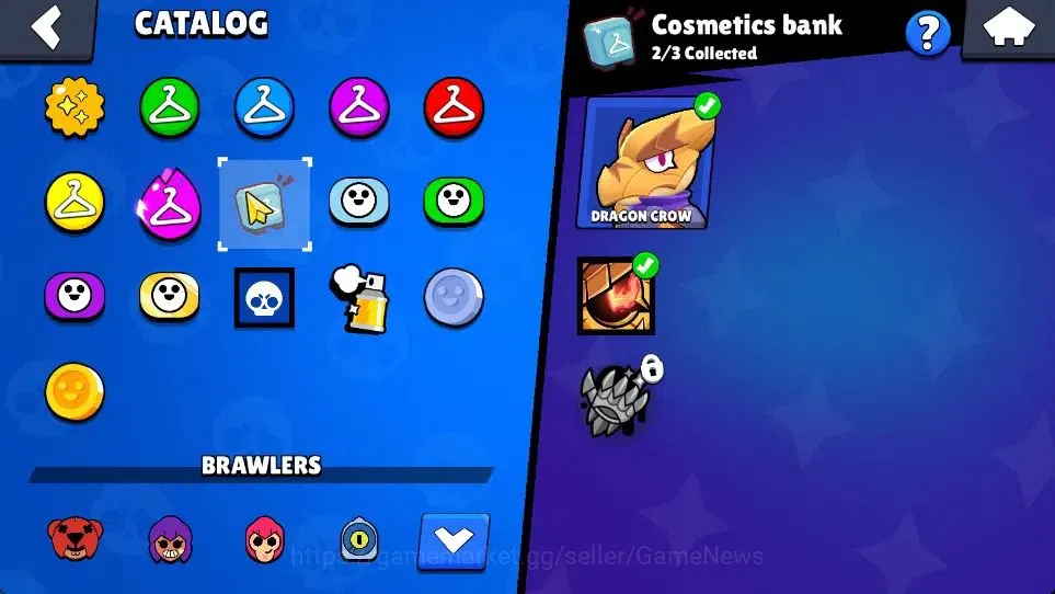 Brawl Stars Accounts 1009 Trophy|15K Bling|19 Brawlers 3 Max Lvl [Shelly,Poco,Mina]|1 Legend Skins (Tusked Nita) 3 Epic|CN 11