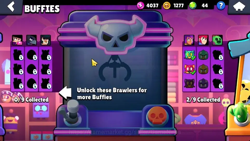 Brawl Stars Accounts 1009 Trophy|15K Bling|19 Brawlers 3 Max Lvl [Shelly,Poco,Mina]|1 Legend Skins (Tusked Nita) 3 Epic|CN 14