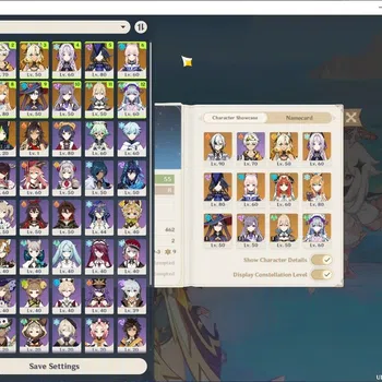 Genshin Impact Accounts Others ASIA|AR 55| Arlecchino Pream Team| 7 Limited + 3(*5Weapon