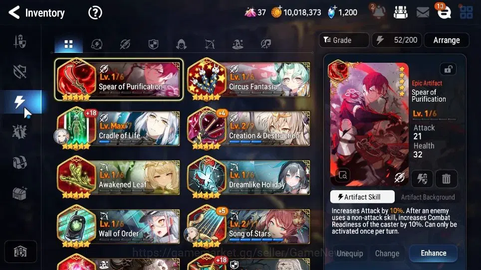 Epic Seven Accounts GLOBAL Unverif|New Era|10 ML(BArunka,LOTScales,Bel image 13