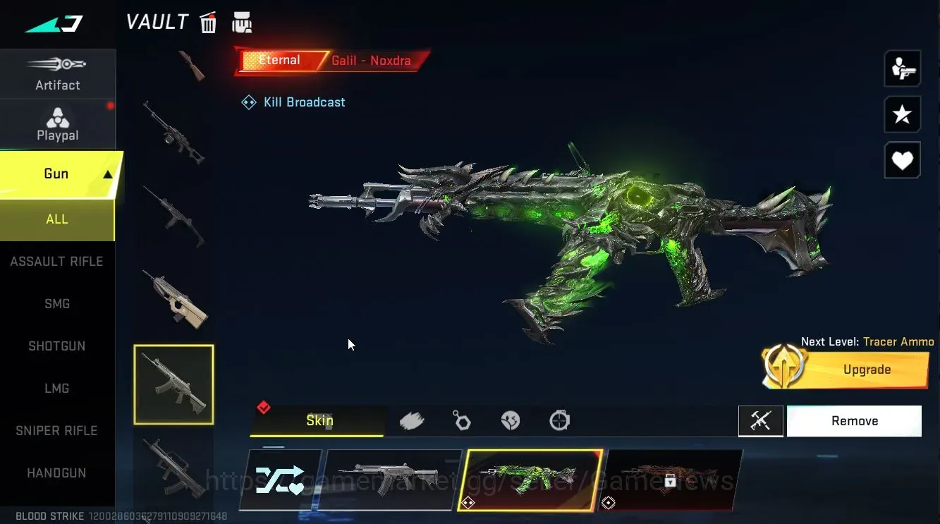 Blood Strike Accounts Others Asia|Eternal Galil Noxdra Lv2+ 1 Legendary Nova- Vogue+5 Striker|Rank Bronze IV|NetEase|BLS6602 1