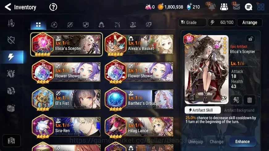 Epic Seven Accounts Global | Starter|2 ML(Straze,SPPolitis)|PoH+Bless  image 12