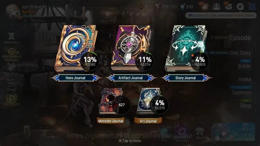 Epic Seven Accounts Global | Starter|2 ML(Straze,SPPolitis)|PoH+Bless  image 3