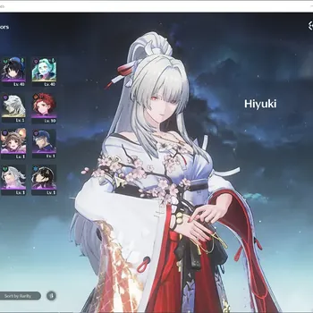 Wuthering Waves Accounts Starter EU|UL 20|2 Limited Hiyuki & Rebecca + 1 Standard Calcharo|Low Quest n Explore|Female MC|Log