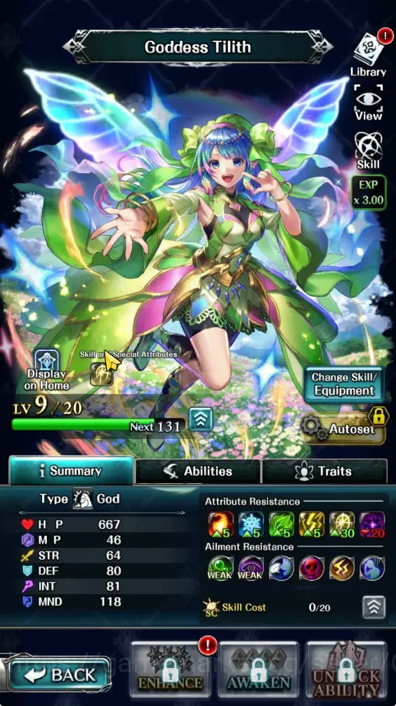 Last Cloudia Accounts GLOBAL|Rank 10|Collab Brave Frontier (Fire God Var image 3