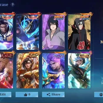 Mobile Legends: Bang Bang Accounts Collector Global|511 Skin|MEGA|LEGEND Alucard+Gusion,4