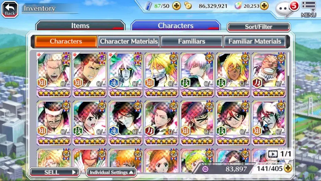 Bleach: Brave Souls Accounts [GLOBAL]52K Orbs|TYBW26 Momo,Shinji,TYBW25 Renji,1 image 12