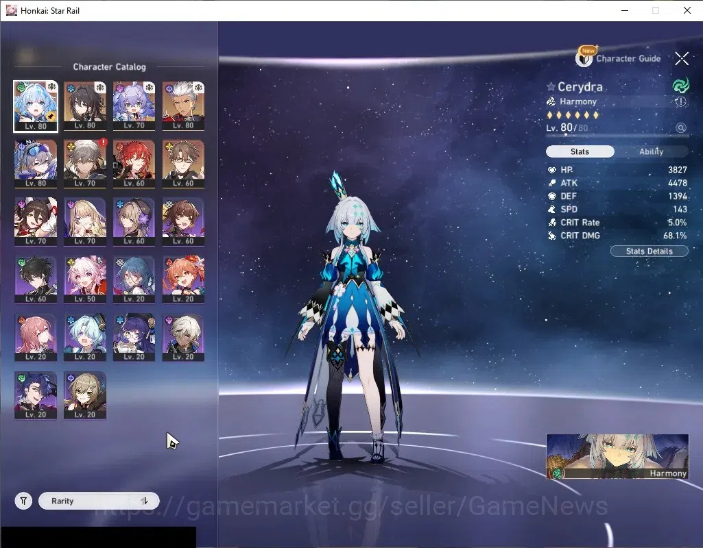 Honkai Star Rail Accounts Asia|TL 65|1 Golden Companion|4 Limited|[Cerydra]+ image 4