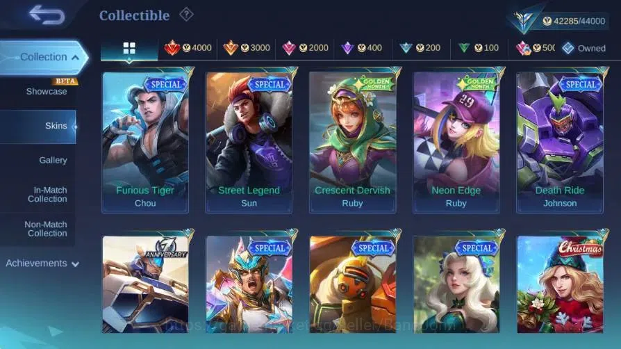 Mobile Legends: Bang Bang Accounts Global|Skin 212|Expert|Collector Natalia|Lightborn image 10