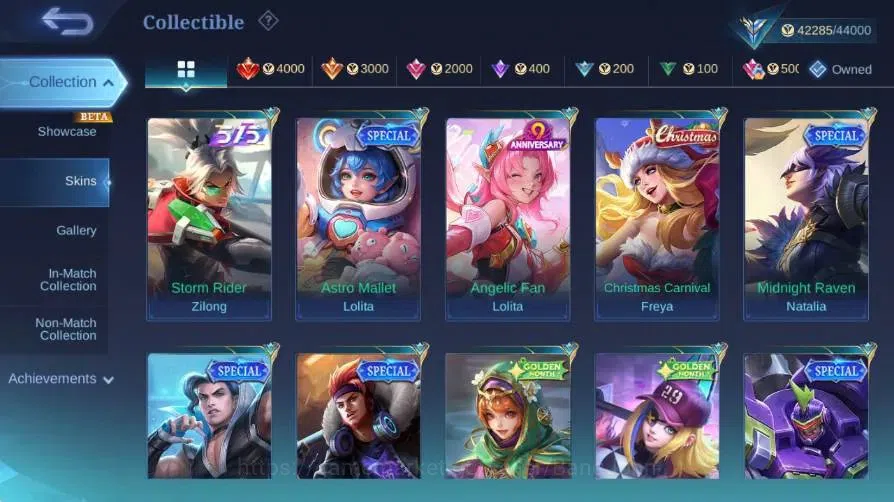 Mobile Legends: Bang Bang Accounts Global|Skin 212|Expert|Collector Natalia|Lightborn image 11