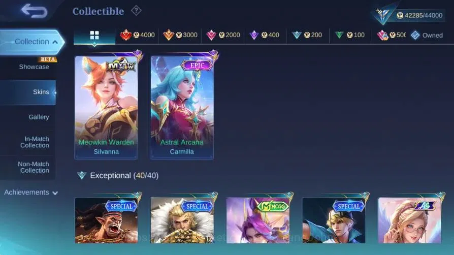 Mobile Legends: Bang Bang Accounts Global|Skin 212|Expert|Collector Natalia|Lightborn image 13